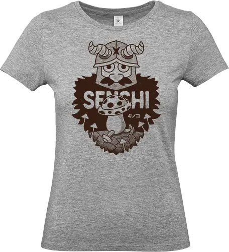 Dwarf And Mushroom Vintage - delicious, dungeon, walking mushroom, Meshi, laios touden, senshi of izganda, chilchuck tims, fantasy, medieval, anime, manga, cooking, TV, dwarf, marcille donato, falin touden - Standard T-Shirt (Frauen)