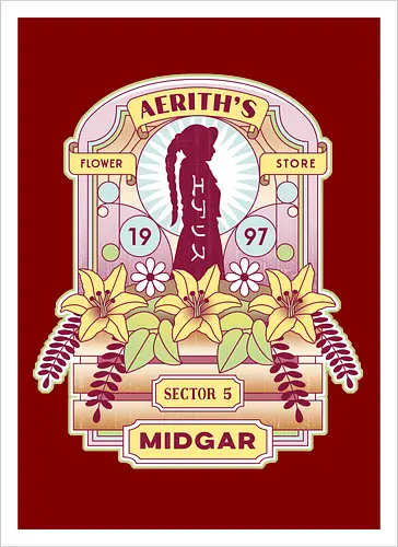 Gaming Flower Store Emblem