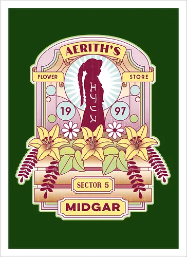 Gaming Flower Store Emblem