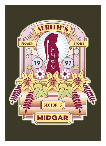 Gaming Flower Store Emblem