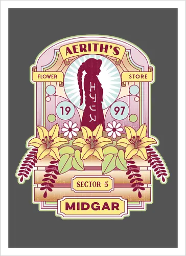 Gaming Flower Store Emblem