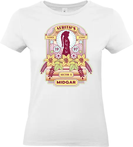 Gaming Flower Store Emblem - Standard T-Shirt (Frauen)