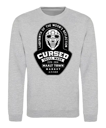 Maalt Town Curse Emblem - unwanted, undead, adventurer, anime, manga, japan, japanese, rentt faina, lorrane vivie, sheila ibarss, rina rupaage, adventure, skull, thralls, vampire, fantasy, otaku,  - Sweatshirt
