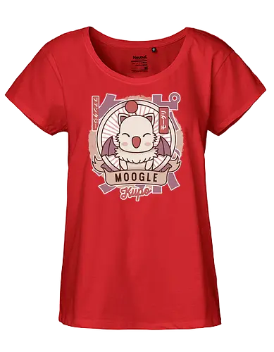 Kupo Retro - Final, fantasy, ff14, Cloud, Villain, cactilio, tomberi, tonberry, Cactus, Kweh, kupo, Kupo - Fairtrade Girl Shirt