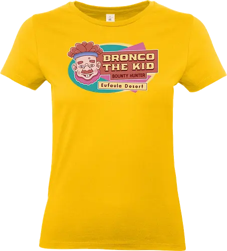 Bronco The Kid Emblem - my time, at sandrock, my time at portia, indie game, gaming, gamer, video games, fang, farming simulator, rpg, adventure, harvest, sand, wild yakmel, pen, hazardous ruins - Standard T-Shirt (Frauen)