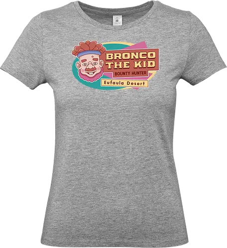 Bronco The Kid Emblem - my time, at sandrock, my time at portia, indie game, gaming, gamer, video games, fang, farming simulator, rpg, adventure, harvest, sand, wild yakmel, pen, hazardous ruins - Standard T-Shirt (Frauen)