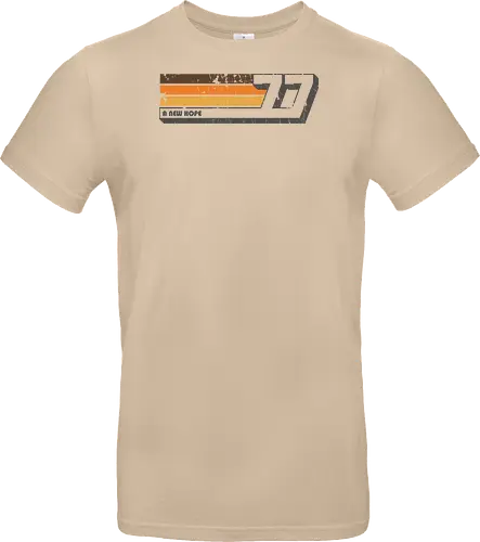 A New Hope - Space Opera, 77, luke skywalker, vintage, retro, a new hope, empire - Standard T-Shirt