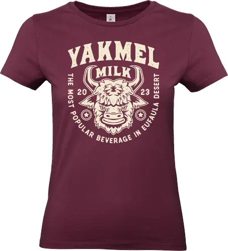 Yakmel Milk Crest - my time, at sandrock, my time at portia, indie game, gaming, gamer, video games, fang, farming simulator, rpg, adventure, harvest, sand, wild yakmel, pen, hazardous ruins - Standard T-Shirt (Frauen)