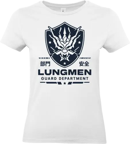 Lungmen Guard Crest - arknights, ark nights, lungmen, rhine lab, originium, originite prime, amiya, gacha rhodes island, ursus empire, penguin logistics, game, gaming, gamer, video games, abyssal hunters - Standard T-Shirt (Frauen)