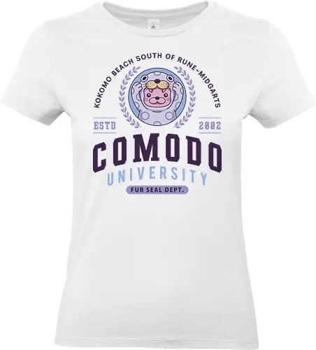 Comodo Beach Fur Seal University - ragnarok online, slime, mmorpg, jrpg, poring, angeling, ragnarok eternal love, ragnarok origin, deviling, deviruchi, ragnarok mobile, game, gaming, video game, gamer - Standard T-Shirt (Frauen)
