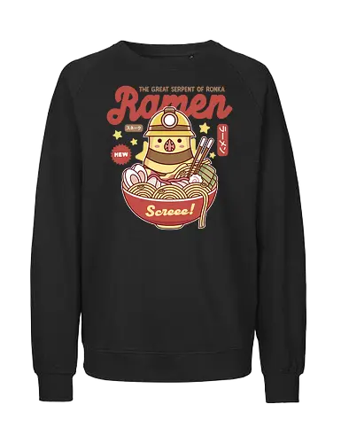 Serpent Ramen - final, fatasy, ffxiv, ff14, scree, video games, gaming, coffee, ramen, noodles, Cactus - Fairtrade Sweatshirt