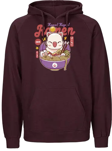 Kupo Kupo Ramen - final, fantasy, Cloud, Villain, cactilio, tomberi, tonberry, Cactus, Kweh, ramen, Kupo, mog, kupo, noodles, Japanese food, video game, gaming, gamer - Fairtrade Hoodie