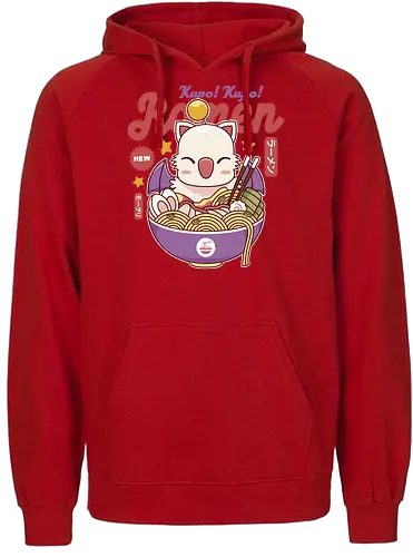 Kupo Kupo Ramen - final, fantasy, Cloud, Villain, cactilio, tomberi, tonberry, Cactus, Kweh, ramen, Kupo, mog, kupo, noodles, Japanese food, video game, gaming, gamer - Fairtrade Hoodie