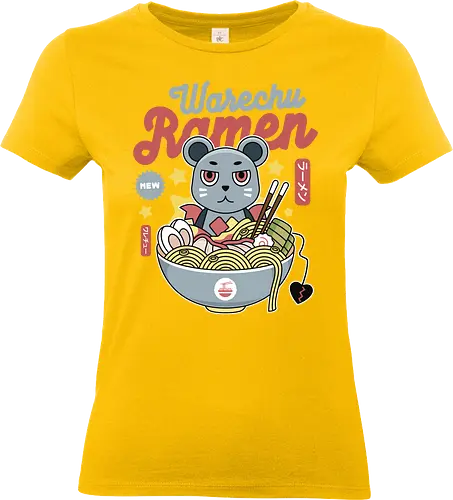 Warechu Ramen - hyperdimension, neptunia, purple heart, megadimension, superdimension, 4 goddesses online, nepnep, super neptunia rpg, neptune, video game, gaming, game, nep nep, top nep, nepgear, warechu, ramen, noodles - Standard T-Shirt (Frauen)