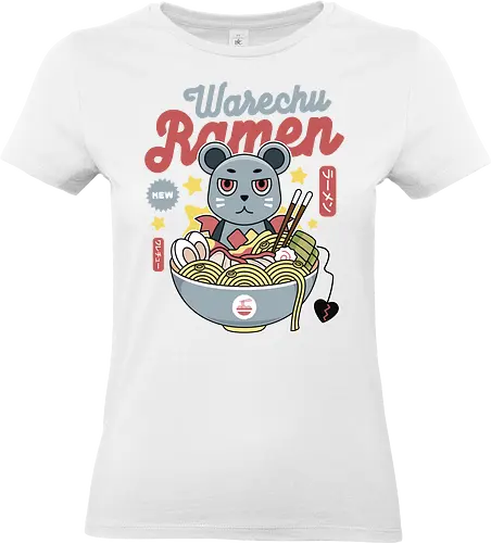Warechu Ramen - hyperdimension, neptunia, purple heart, megadimension, superdimension, 4 goddesses online, nepnep, super neptunia rpg, neptune, video game, gaming, game, nep nep, top nep, nepgear, warechu, ramen, noodles - Standard T-Shirt (Frauen)