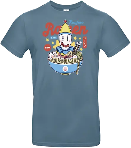 Kaufmo Clown Ramen - the amazing, digital circus, pomni, jax, kinger, zooble, ragatha, gangle, digital circus, the amazing circus, tadc, clown, jester, cartoon, kaufmo, ramen - Standard T-Shirt