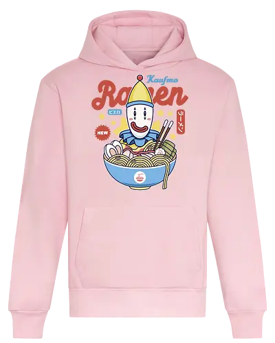Kaufmo Clown Ramen - the amazing, digital circus, pomni, jax, kinger, zooble, ragatha, gangle, digital circus, the amazing circus, tadc, clown, jester, cartoon, kaufmo, ramen - Heavyweight Hoodie