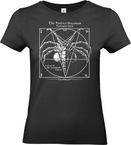 Alien Pentagram - alien, science fiction, pentagram - Standard T-Shirt (Frauen)