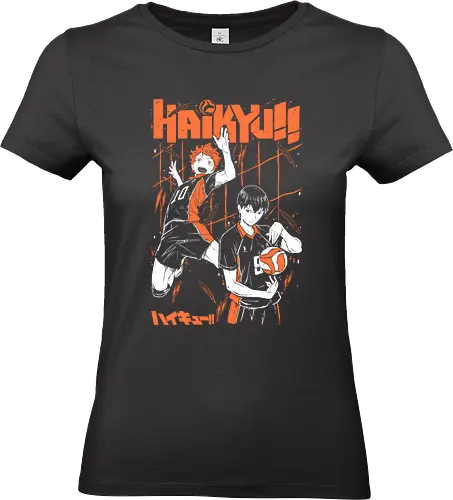 Japan Volleyball  - Volleyball, Aesthetic, Power, Manga Style, Cool, Anime, Gamer, Gift, Kawaii, Manga, Zylixzen, Japanese Art, Otaku, Sport, Fly, High, The Strongest, Ultimate Decoy, Number One, Shortie - Standard T-Shirt (Frauen)