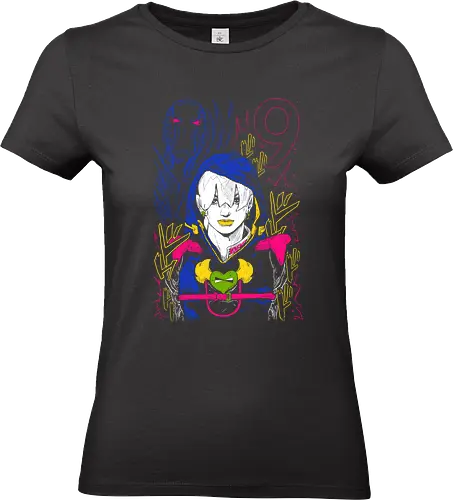 November Rain - Kawaii, Warrior, Jojo's, Jojo, Anime, Manga, Demon, Devil, Angry, Japanese Art, Aesthetic, Manga Style, Zylixzen, Aggressive, Gamer, Otaku, Gift, Monster, Cool, November Rain - Standard T-Shirt (Frauen)