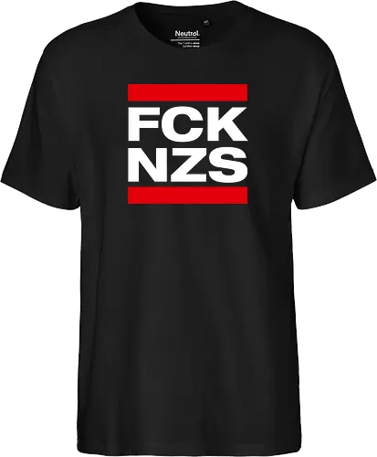 FCK NZS - weiß - Fairtrade T-Shirt