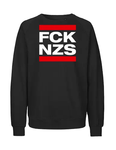FCK NZS - weiß - Fairtrade Sweatshirt