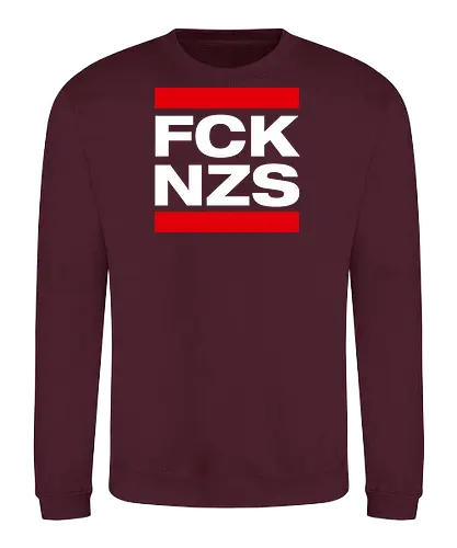 FCK NZS - weiß - Sweatshirt