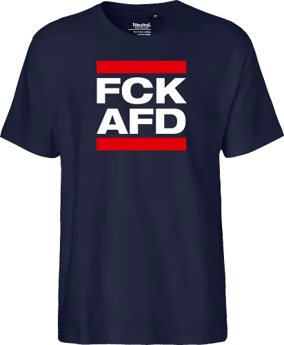 FCK AFD - weiß - Fairtrade T-Shirt