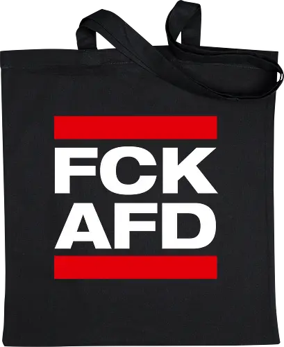 FCK AFD - weiß - Stoffbeutel