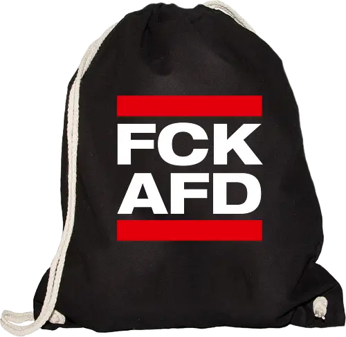 FCK AFD - weiß - Sportbeutel