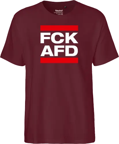 FCK AFD - weiß - Fairtrade T-Shirt