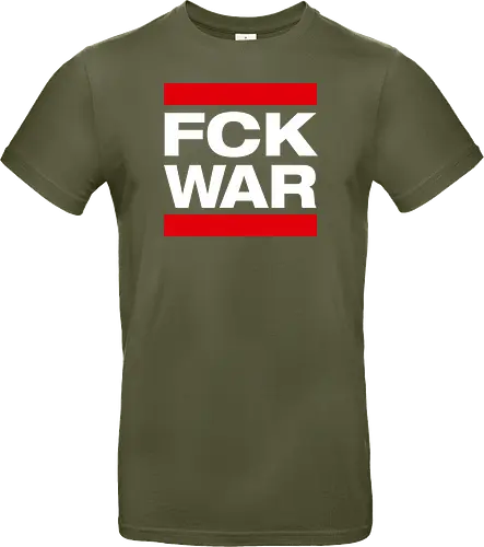 FCK WAR - weiß - Standard T-Shirt