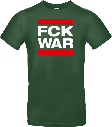 FCK WAR - weiß - Standard T-Shirt