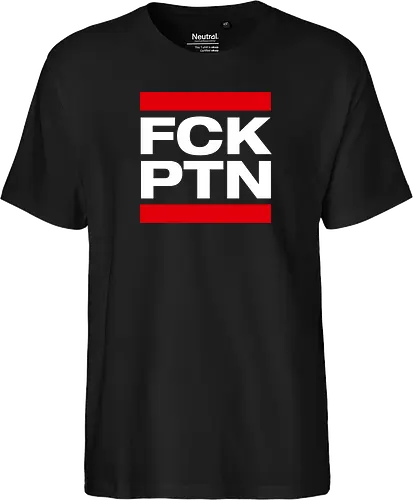 FCK PTN - weiß - Fairtrade T-Shirt