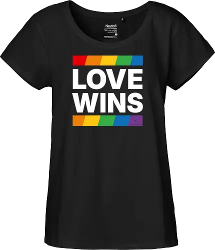 LOVE WINS - weiß