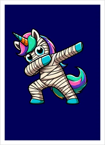 Unicorn mummy