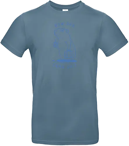 Lazy Morning - capy, capybara, lazy morning, morning coffee, coffee, i hate monday, capy coffee, minimalist - Standard T-Shirt