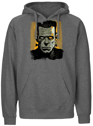 The Modern Prometheus - horor, halloween, books, mary shelley, frankenstein - Fairtrade Hoodie