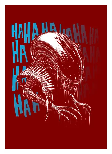 In space no one can hear you laugh