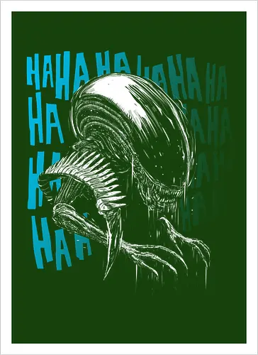In space no one can hear you laugh