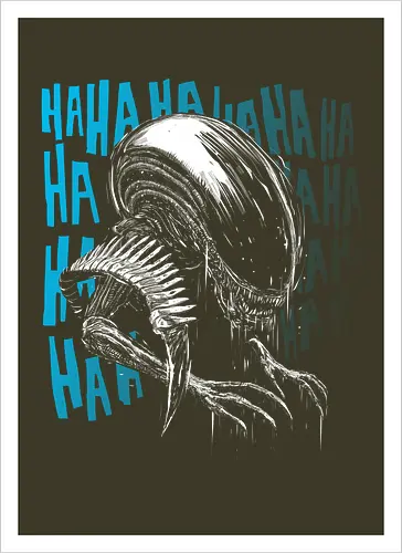 In space no one can hear you laugh