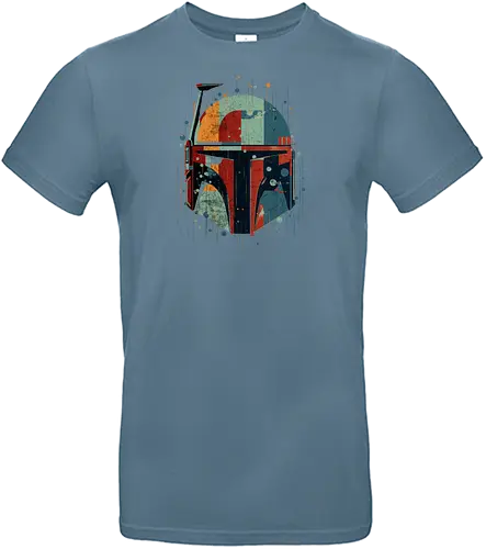Bounty Hunter helmet - vintage, retro, scifi, movie, bounty hunter - Standard T-Shirt