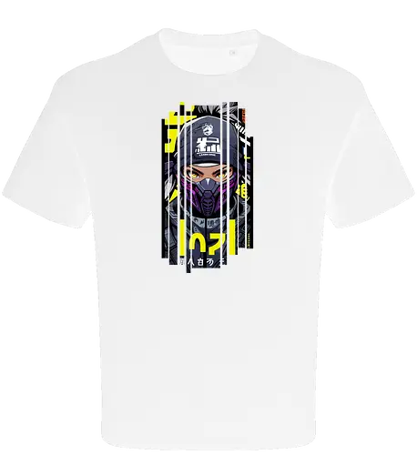 Cyberpunk-Ninja-Mädchen
