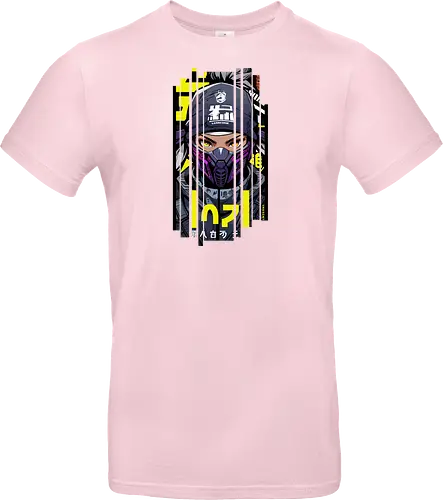 Cyberpunk-Ninja-Mädchen