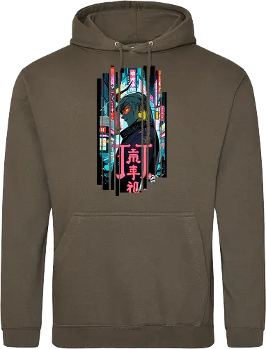 Cyberpunk Oni Neon