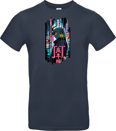 Cyberpunk Oni Neon