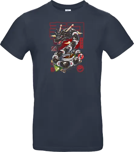 Toller japanischer Sushi-Drache