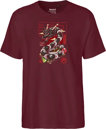 Toller japanischer Sushi-Drache