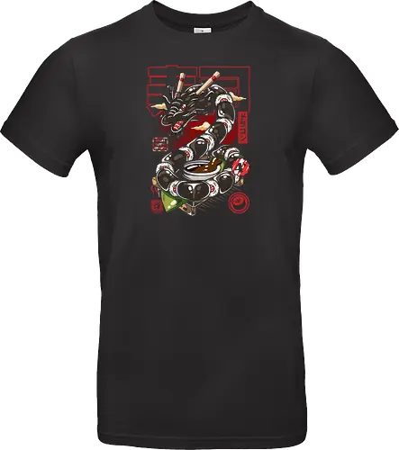 Toller japanischer Sushi-Drache