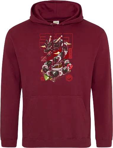 Toller japanischer Sushi-Drache